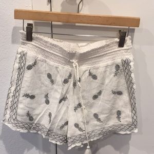 J.Crew front tie beach shorts